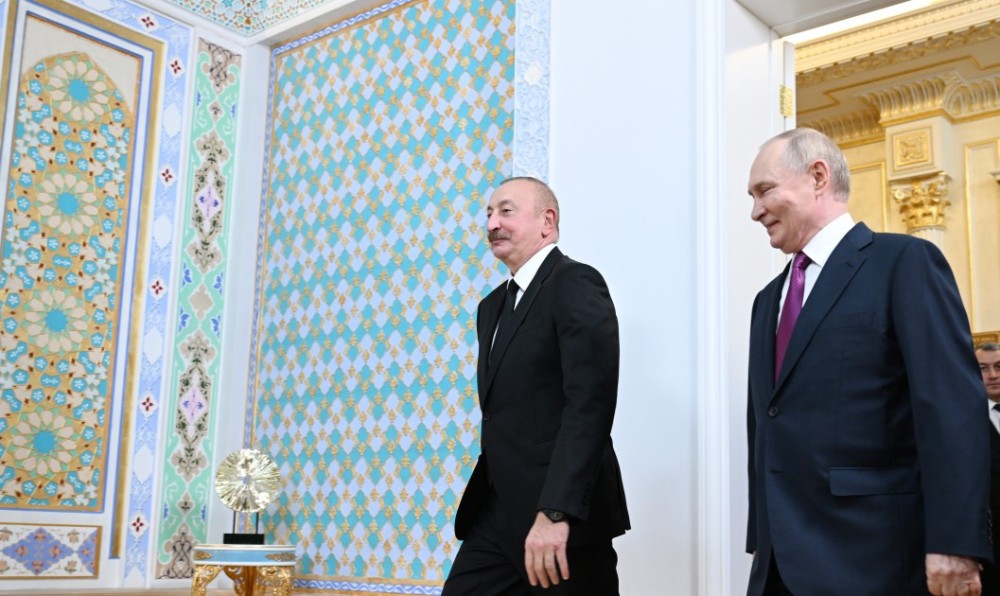 İlham Əliyevlə Putinin görüşü keçirildi -VİDEO (YENİLƏNİB)